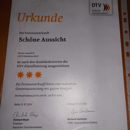 Schoene Aussicht Diemelsee